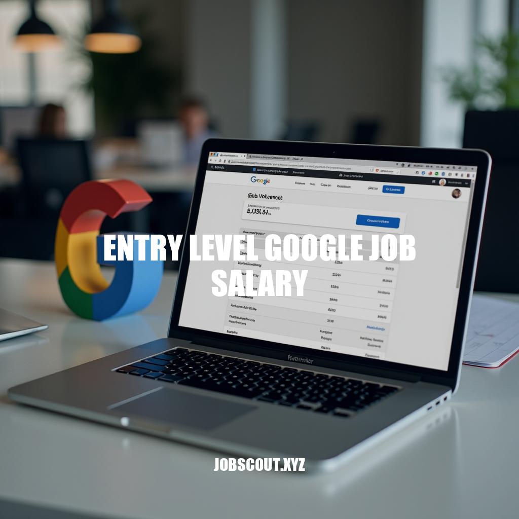 Entry Level Google Job Salary: A Comprehensive Guide