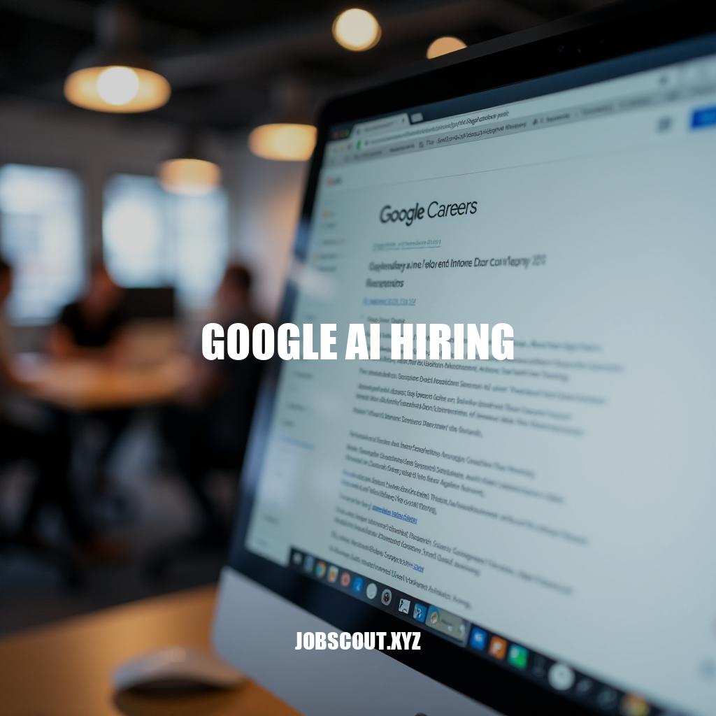 Google AI Hiring: Trends, Skills, and Opportunities