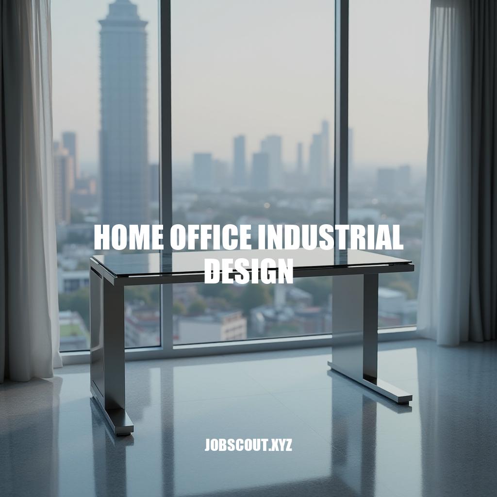 Home Office Industrial Design: A Guide to Functional Elegance