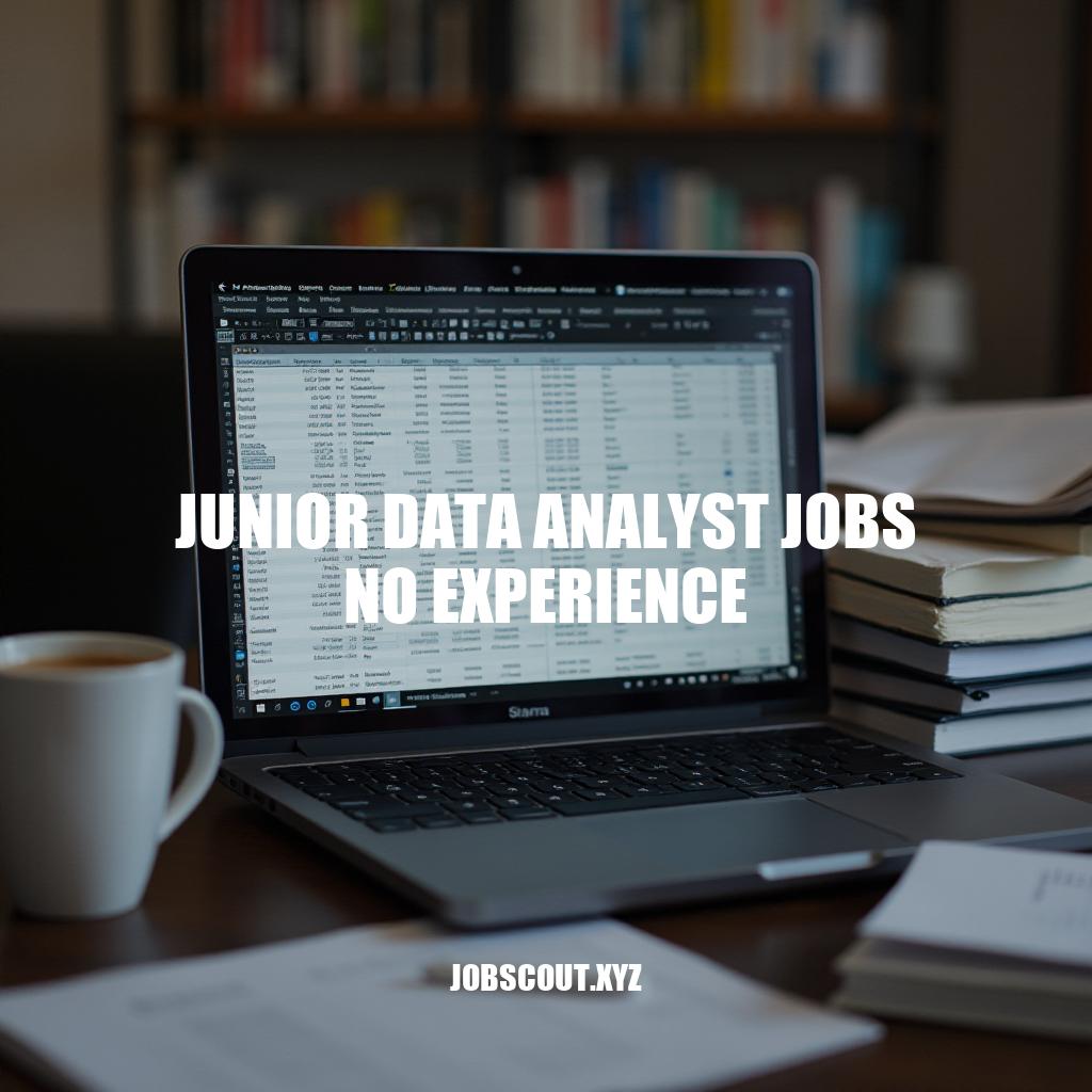 Junior Data Analyst Jobs No Experience: A Beginner’s Guide